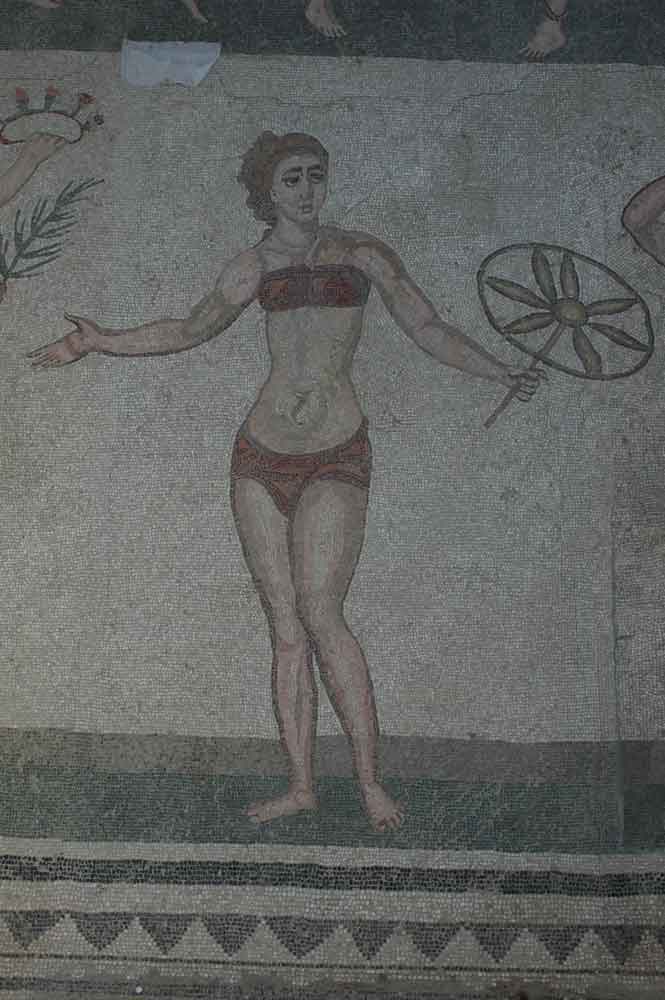 53 - Italia - Sicilia - Piazza Armerina - villa romana de Casale - mosaico